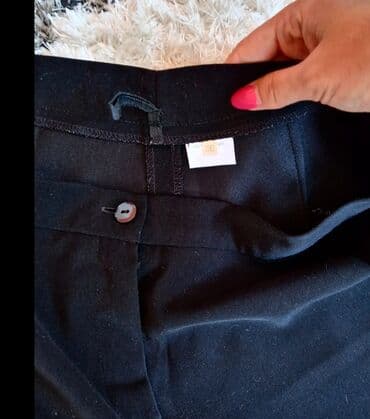lidl lanene pantalone: M (EU 38), Regular rise — 3