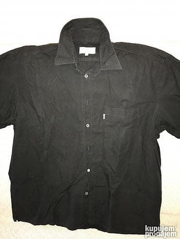 Odela: Original Carlo Colucci kosulja XXL Crna boja 100% cotton Ramena — 1