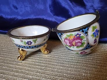 lusteri kraljevo: Kutija nova za nakit,porcelanska Limoges by Vicko iz 80/90ih.god — 8