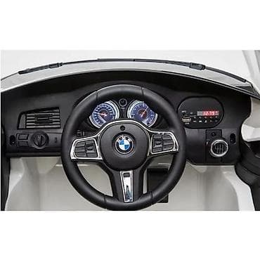 daljinsko upravljanje: BMW 6 GT – beli, licencirani auto na akumulator za decu (JJ2164-W-230) — 5