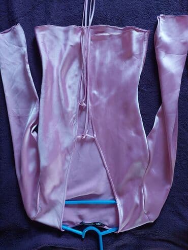 dugacke kosulje: Zara, XS (EU 34), Polyester, Single-colored, color - Pink — 2