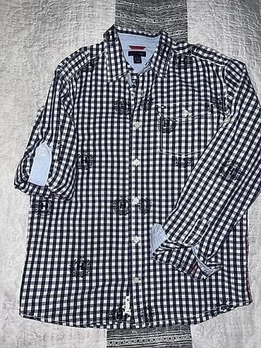 beneton haljina: TOMMY HILFIGER košulja kids M (12/14) Obučena par puta kao nova — 4
