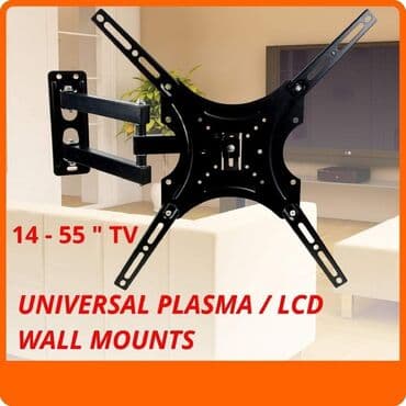 Univerzalni plazma LCD / LED zglobni zidni nosač 14-55 inča Uživajte
