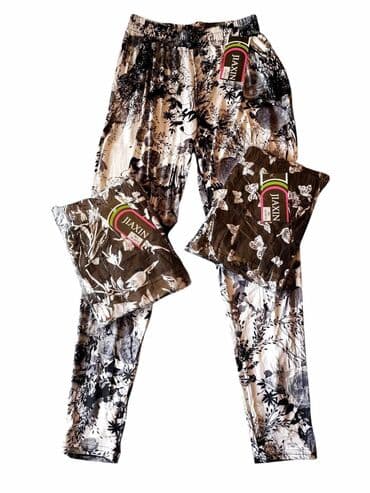 push up pantalone: Regular rise, Palazzo — 6