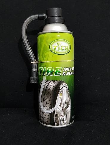 Sprej za krpljenje guma Idealan za privremenu popravku guma. Sprej je