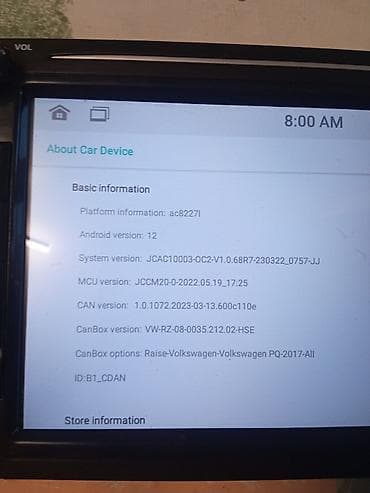 set za skidanje sofersajbne: Android multimedija za automobil (2 DIN) - Operativni sistem: Android — 6