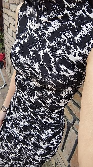 top s perjem: H&M haljina, veličina S. - Kroj: uska, pripijena silueta koja — 5