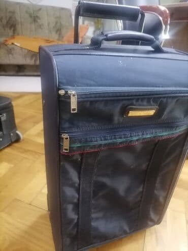teget torbe: Large suitcase, color - Blue — 5