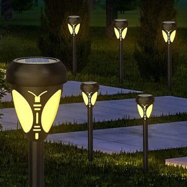 noćna lampa na dodir: Solarna led lampa za dekoraciju dvorista brzo i lako za ugradnju — 3
