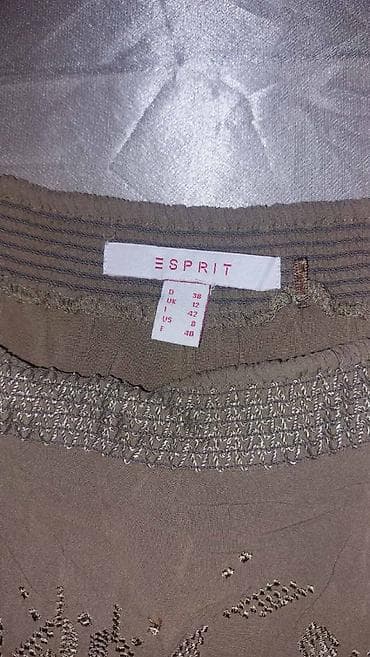 cista ne koke: ESPRIT BLUZA Maslinasto zelena, tanka letnja bluza, sa dugim rukavima — 2