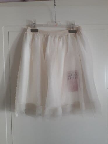 Suknje: Zara, Midi, 152-158, bоја - Bela — 1