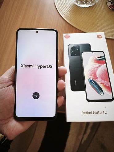 Kancelarijski nameštaj: Xiaomi Redmi Note 12 – pametni telefon - Ekran: 6.67" AMOLED, ravan — 6