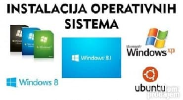 Monitori: Instalacija windows sistema na desktop laptop po zelji 7 8 10 xp i 32 — 1