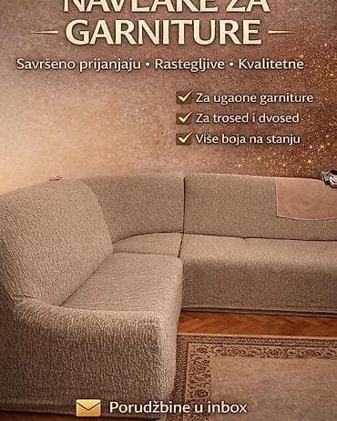 stalak za zacine: Prekrivači Za Ugaonu Garnituru Bez karnera Cena Kompleta -5500 Dinara — 5