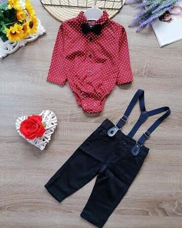 kapa za devojcice: Komplet: Pantalone, Bodi — 1