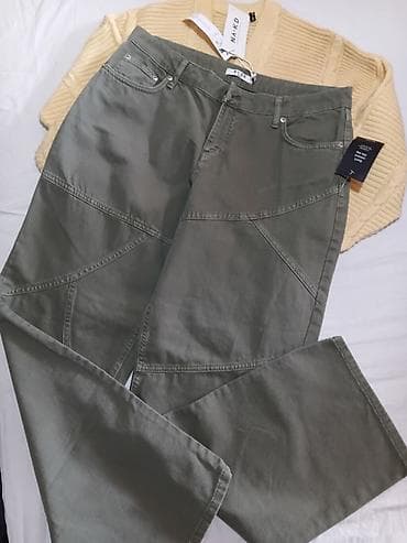 tn se: NA-KD ženske pantalone – model: Panel Denim/Utility Style - Brend — 1