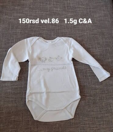 bodi majice za devojcice: C&A, Bodi za bebe, 86 — 1