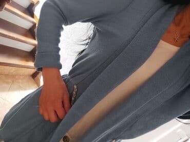 teddy kaput h m: Kardigan plavi, S, H&M — 2