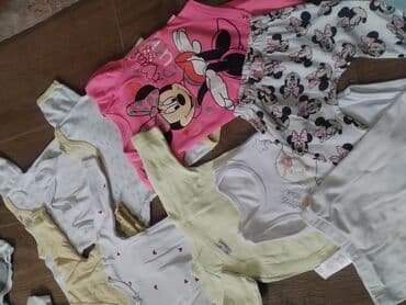 lutke za bebe devojcice: Paket: Bodiji, Za devojčice, uzrast: do 3 meseca — 3