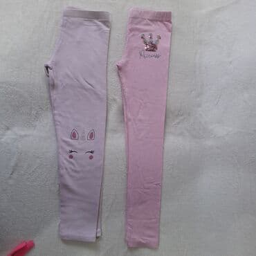 Tracksuit sets: Dečije helanke – set od 2 para - Model: uske helanke sa elastičnim — 1