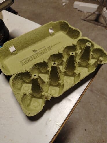 soljice za kafu staklene: Kartoni za jaja. Pak. po 10 komada — 1