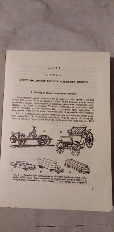 gramofonske ploce nis: Knjiga:Vrste motornih vozila mini format,korice nisu original — 2