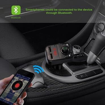 merac pritiska u gumama: V2 - Handsfree FM Bluetooth Auto Car Kit USB punjač MP3 Bežični — 11