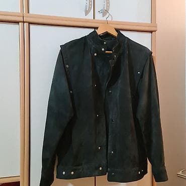 nike patike plave: Uniseks kožna jakna (brušena koža svinjski boks prevrnuti – antilop) — 1