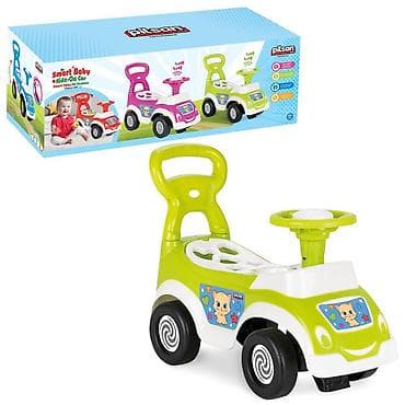 rucke za ogradicu za bebe: Guralica Pilsan Zelena – dečiji auto za prve korake i razvoj motorike — 1