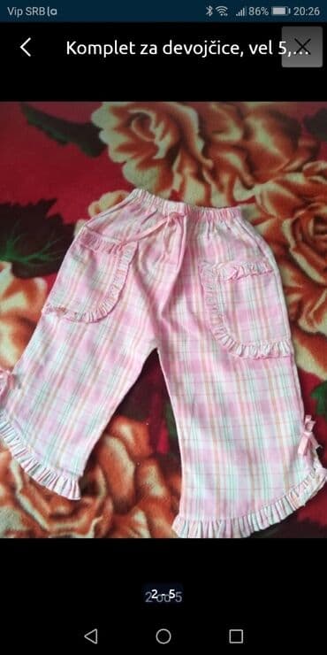 zimske pantalone za devojcice: Set: T-shirt, Trousers, 110-116 — 3