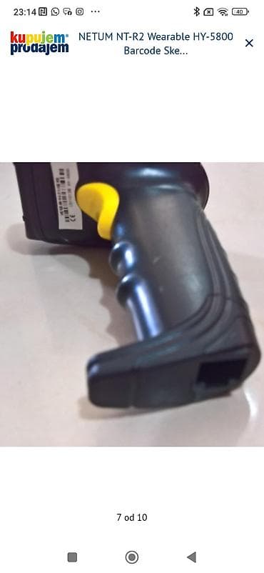 cena video nadzora: HY-5800 laserski barkod skener, ručni model - Tip: laserski 1D barkod — 2