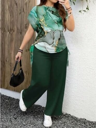 waikiki kombinezoni: Predivni kompleti Cena 3500din Vel 0XL,1XL,2XL,3XL,4XL Mere u slikama — 5