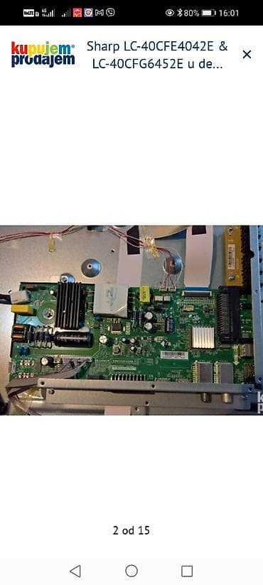 dell latitude e5430: Sharp LC‑40CFE4042E i LC‑40CFG6452E – delovi Dostupni rezervni delovi — 3