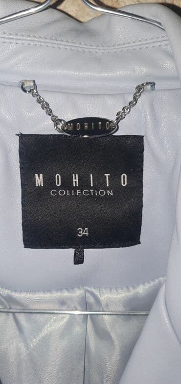 jakne za trudnice: Jaknica plave boje, zamena koze,,Mohito,, S-vel — 2