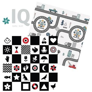podloge za previjanje: IQ sklopiva podloga Kontrasti + Staza 150x200 cm Opis: - Velika — 1