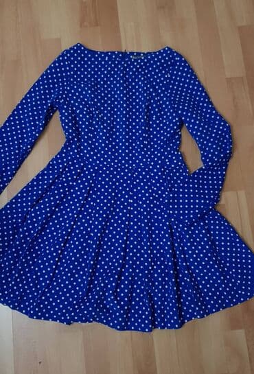 grubin ušće: A-Dress L (EU 40), bоја - Tamnoplava, Dugih rukava — 1