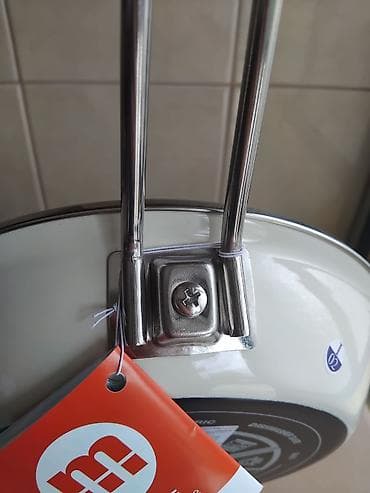 metalna vrata uradi sam: Metalac emajlirani tiganj 24cm, kvalitetan.
Za sve vrste ringli — 5