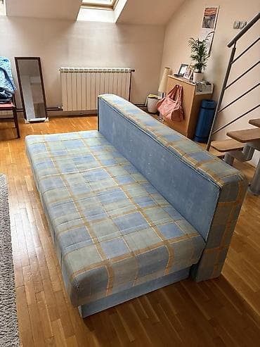 ikea decije komode: Rasklapanje trosed/krevet sa sandukom za posteljinu - Model: trosed — 1