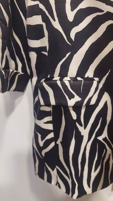 only marka odece: Zara, L (EU 40), Viscose, Animal — 3