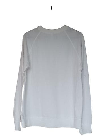 Coats and trench coats: Beli tanji duks ili majica dugih rukava bez kapuljače – Next Level — 2