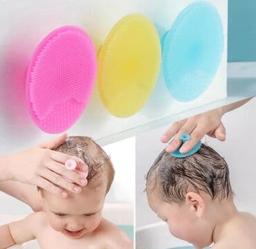 ccc obuca deca: Četka za šampon za bebe silikonska glava Četka za masažu tela — 1