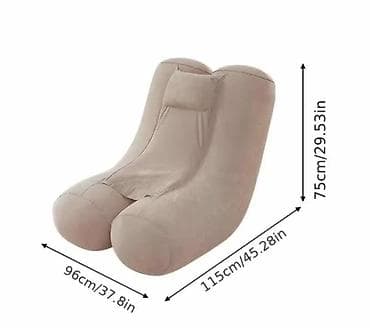 uradi sam namestaj za terasu: Višenamenska na naduvavanje sofa/fotelja – model Single Size Leedsooy — 4