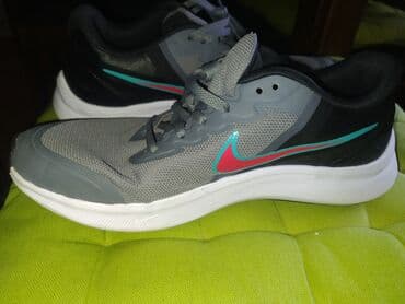 papuce sa prirodnim krznom: Nike, 40, bоја - Siva — 2