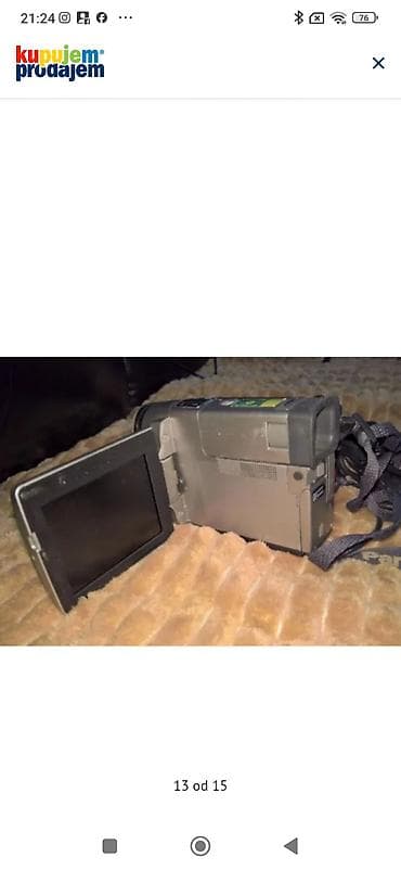 Panasonic digitalna DV video kamera sa trakom (MiniDV) - 3.8" LCD