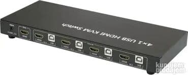 industrijske pegle na paru: *** AKCIJA *** #2608 SpeaKa Professional KVM svič 4 porta HDMI USB — 8