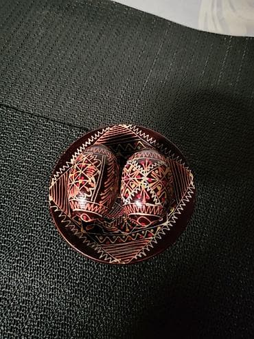 roze boja za jaja: Drveni vintaz,nov,rucni rad stalak dekorativni za jaje cuvarkucu — 4