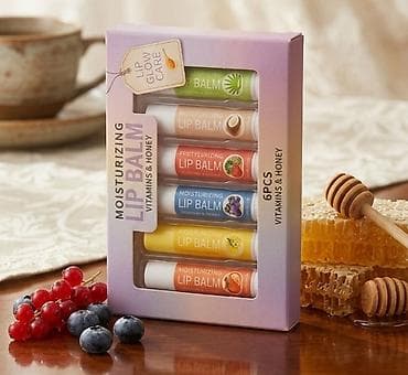 Set hidratantnih balzama za usne – 6 komada, Vitamins & Honey -
