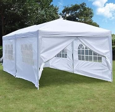 Beli Paviljon Tenda 6x3m sa stranicama - 17000 din. VP na lalafo.rs Beli Paviljon Tenda 6x3m sa stranicama - 17000 din. VP