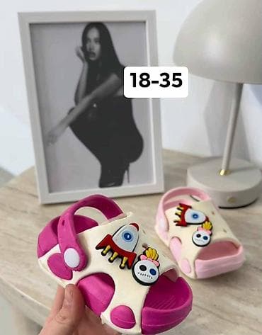 dugacki dzemperi na raskopcavanje: Dečije klompe/sandale od mekane EVA pene, sa podesivim kaišem i — 3