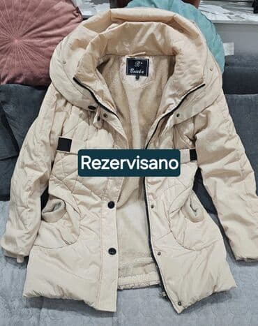 cropp zimske jakne: L, Jednobojni, Sa postavom, Veštačko krzno — 1